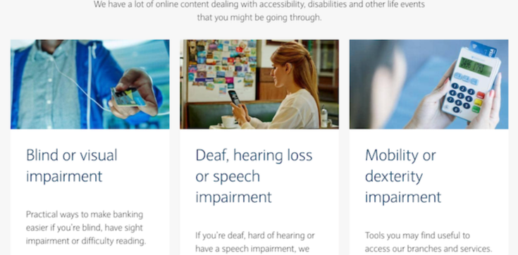 イギリスのメガバンクBarclaysの最近のアクセシビリティ関連コンテンツ