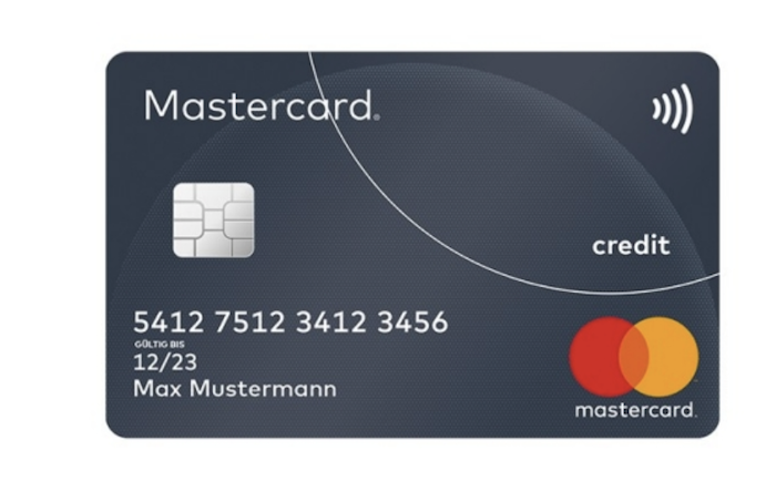 Mastercardが掲載しているドイツ向けのサンプルカード
